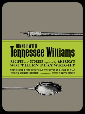 cover image of Dinner with Tennessee Williams